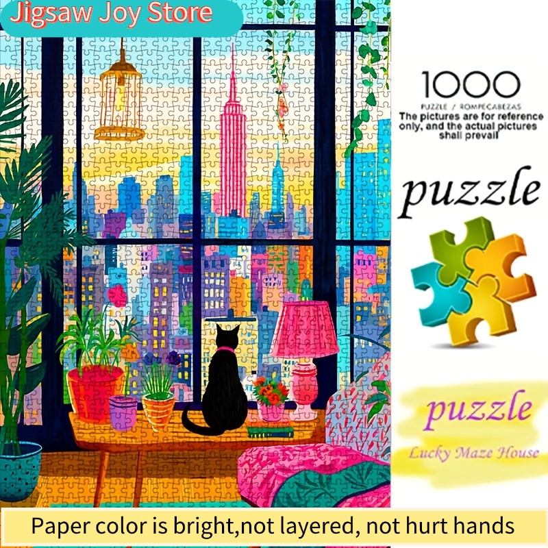 Puzzle papierowe DIY, Nocny wi – Parent Of Plant recenzja i cena