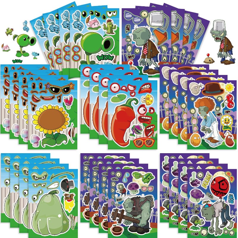 Naklejki Puzzle Plants Vs. Zom – Plant Parent Sticker recenzja i cena