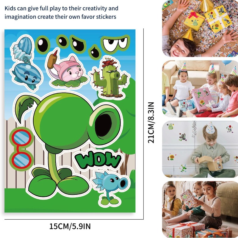 Naklejki Puzzle Plants Vs. Zom – Plant Parent Sticker recenzja i cena